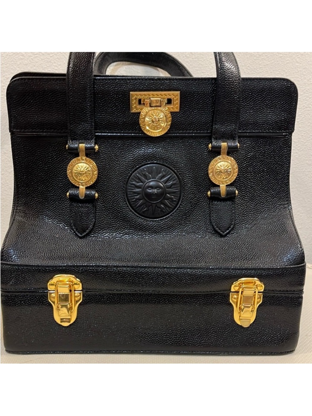 Versace Rare Vintage Structured Bag